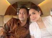 Raffi Ahmad dan Nagita Slavina saat di Jet Pribadi Mereka (Istimewa/ angindai.com)