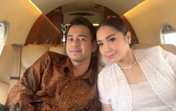 Raffi Ahmad dan Nagita Slavina saat di Jet Pribadi Mereka (Istimewa/ angindai.com)