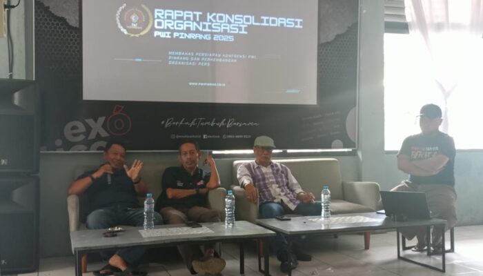 PWI Sulsel Bentuk Panitia Konferensi Daerah PWI Pinrang