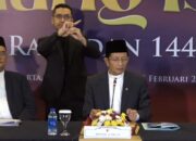 Sidang Isbat yang digelar pada Jumat, 28 Februari 2025 di Auditorium H.M. Rasjidi, Kementerian Agama, Jakarta Pusat. Menteri Agama, Nasaruddin Umar, mengumumkan hasil Sidang Isbat 1 Ramadhan 1445 Hijriah jatuh pada hari Sabtu, 1 Maret 2025