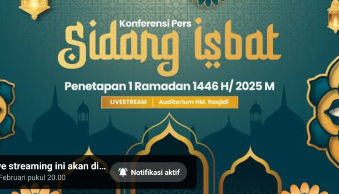 BREAKING NEWS: Sidang Isbat Penetapan Awal Ramadhan 2025