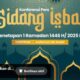 Sidang Isbat Penetapan Awal Ramadhan 2025