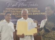 Komisi Pemilihan Umum (KPU) Kabupaten Pinrang resmi menetapkan pasangan calon bupati dan wakil bupati Pinrang Nomor Urut 2, Andi Irwan Hamid dan Sudirman Bungi, sebagai Bupati dan Wakil Bupati terpilih untuk periode 2024-2029 hasil Pilkada 2024