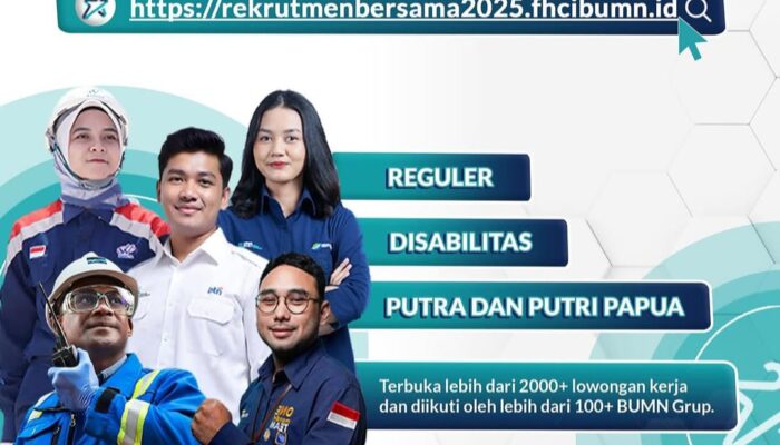 Pendaftaran Rekrutmen Bersama BUMN 2025 Resmi Dibuka