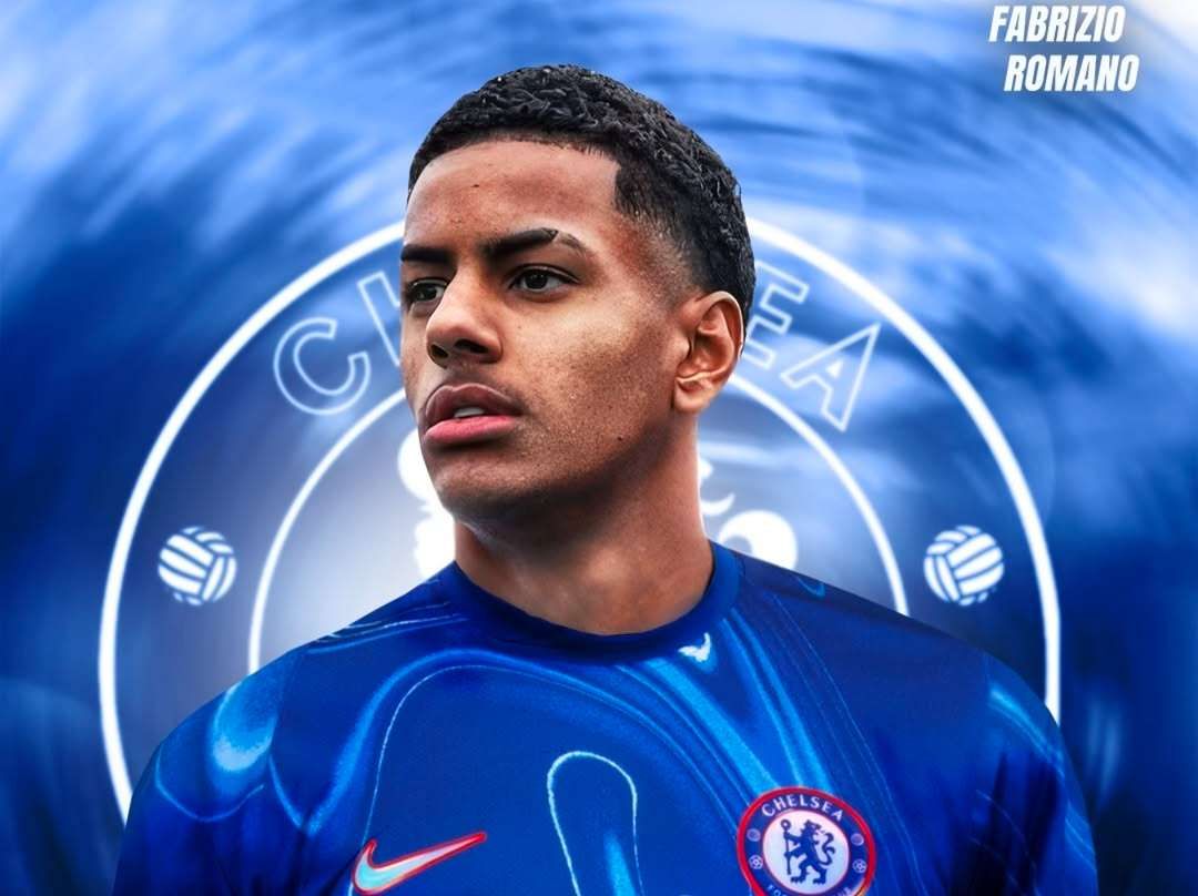 Denner Evangelista saat mengenakan Jersey Chelsea (Foto: Instagram milik Fabrizio Romano)