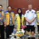 Sekretaris Dinas Sumber Daya Air dan Bina Konstruksi (SDABK) Kabupaten Pinrang, Muh Hasbi, mendampingi Bupati Pinrang, H.A. Irwan Hamid, S.Sos., saat menerima kunjungan kerja Kepala Subdirektorat Operasi Wilayah III Direktorat Irigasi dan Rawa, Direktorat Jenderal Sumber Daya Air Kementerian PUPR RI
