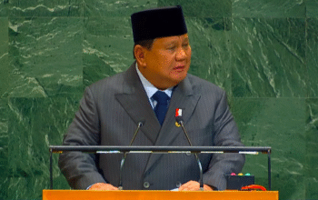 Presiden Prabowo Subianto menyerukan pengakuan Palestina dan solusi dua negara dalam pidatonya di PBB, New York - angindai.com