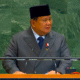 Presiden Prabowo Subianto menyerukan pengakuan Palestina dan solusi dua negara dalam pidatonya di PBB, New York - angindai.com