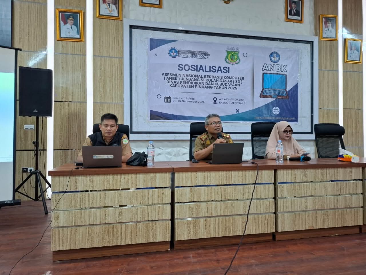 Pelaksanaan Asesmen Nasional Berbasis Komputer (ANBK) tahun 2025 di Kabupaten Pinrang dipastikan berjalan lancar dan sesuai protokol.