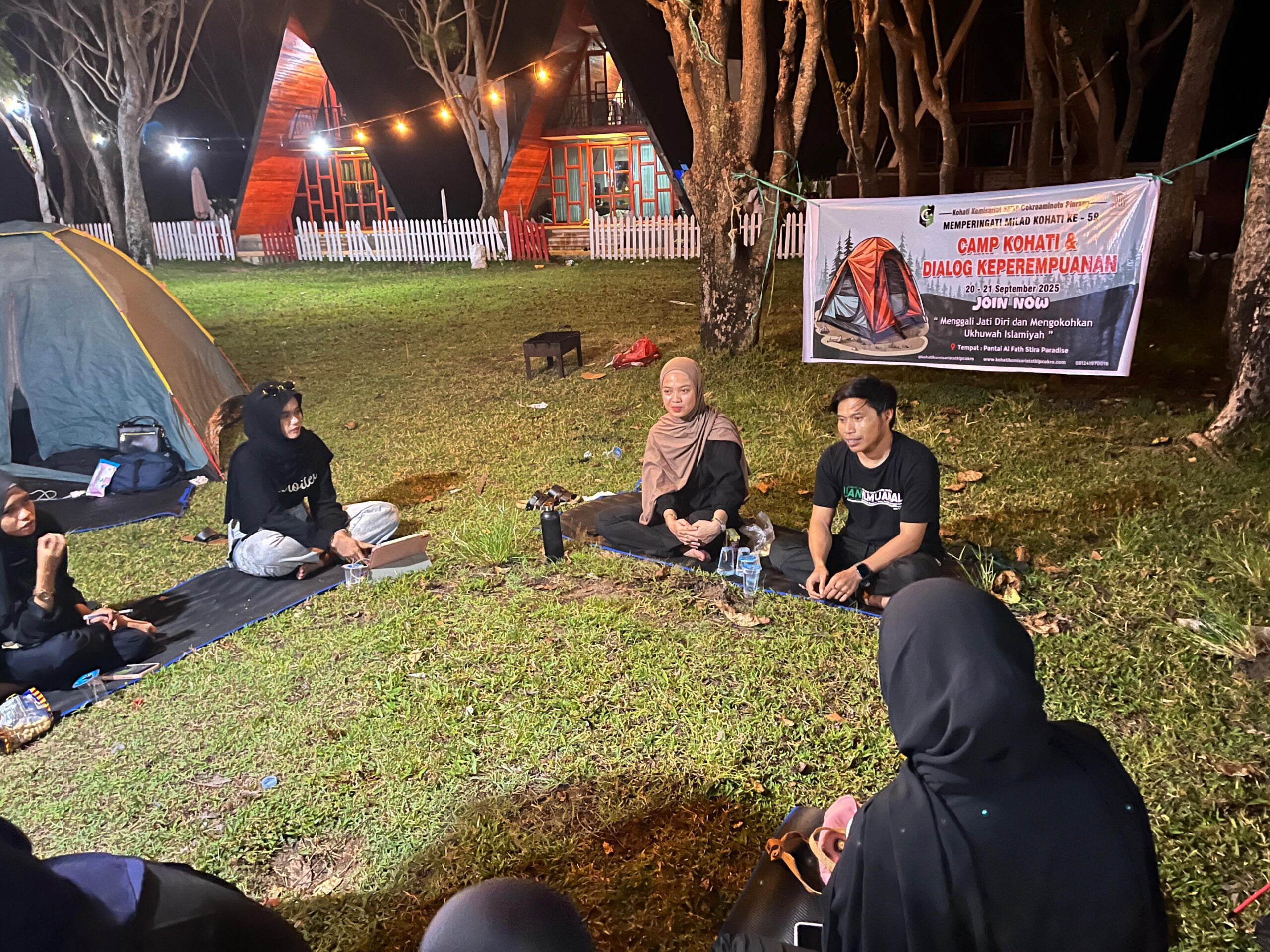 Kohati Komisariat STKIP Cokroaminoto Pinrang sukses menggelar Camp Kohati dan Dialog Keperempuanan dalam rangka Dies Natalis ke-59 - angindai.com