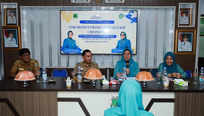 TP PKK Pinrang Lakukan Monev Program, Dorong Efektivitas dan Manfaat bagi Masyarakat