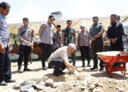 Pembangunan Pos Polisi Batulappa Dimulai, Perkuat Sinergi Keamanan Pinrang