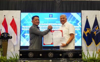 Bupati Pinrang, Andi Irwan Hamid, Senin (6/10), secara resmi menandatangani Nota Kesepahaman dan Perjanjian Kerja Sama dengan Kementerian Hukum Republik Indonesia -angindai.com