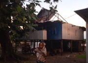 21 Rumah Rusak Diterjang Angin Kencang, BPBD Pinrang Salurkan Bantuan