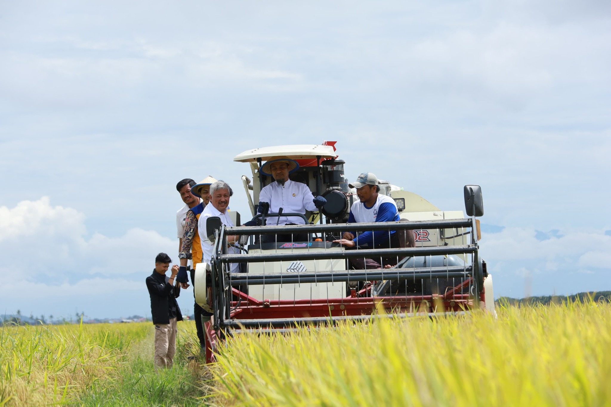 Bupati Irwan Hamid dampingi Gubernur Sulsel Sudirman Sulaiman di Pesta Panen Pinrang. Produksi padi naik 22%, Pinrang optimis jadi penyangga pangan nasional. Cek kebijakan dan program unggulan 2025.