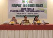Wakil Bupati Pinrang, Sudirman Bungi, S.IP., M.Si, membuka Rapat Koordinasi Lintas Sektor Pencegahan dan Pengendalian Penyakit (P2P) Dinas Kesehatan Pinrang pada Senin (3/11) angindai.com.