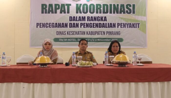 Pemkab Pinrang Perkuat Pencegahan Penyakit, Wabup Sudirman Ajak Lintas Sektor Sinergi Hidup Sehat