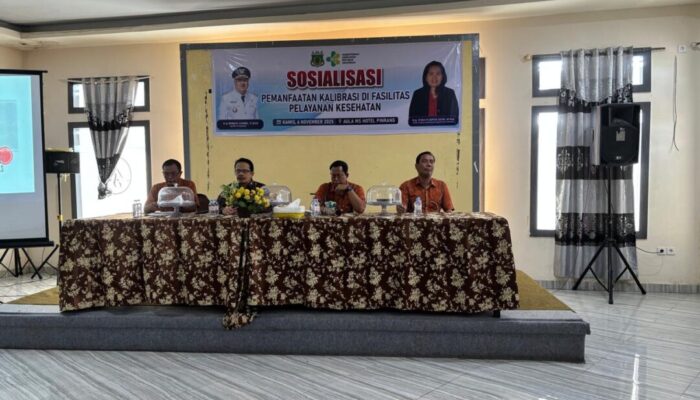 Dinkes Pinrang Sosialisasi Pemanfaatan Kalibrasi Alat Kesehatan