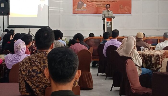 Anggota DPR La Tinro La Tunrung jadi Keynote Speech Sosialisasi Sensus Ekonomi 2026 di Pinrang