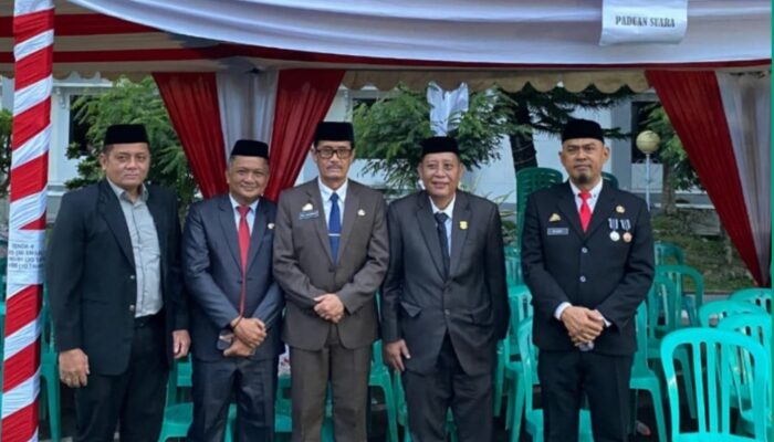 Sekretaris SDABK Muhammad Hasbi Ikuti Upacara HUT ke-80 RI di Pinrang