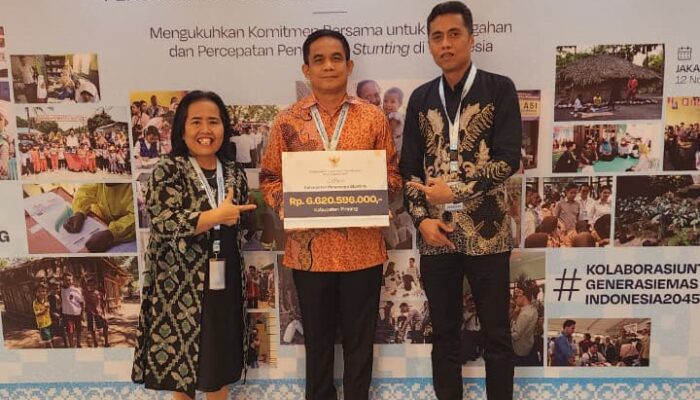 Masuk 50 Besar Pinrang Terima Bantuan Fiskal Rp6,6 M Penurunan Stunting