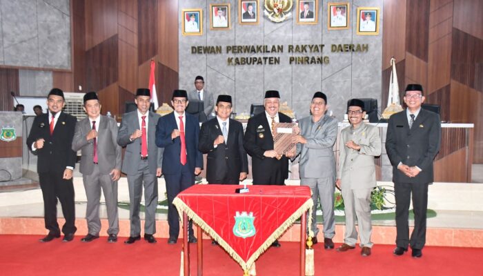 DPRD-Pemkab Pinrang Tetapkan APBD 2026 Senilai Rp1,214 Triliun, Fokus Kemandirian Fiskal